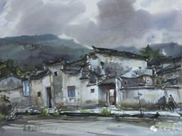 画家姚波作品多少钱(姚波水彩画)-画家姚波联系方式