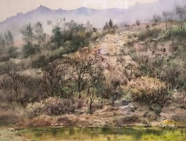 画家袁玉堂作品多少钱(青岛袁玉堂水彩画欣赏)-画家袁玉堂联系方式