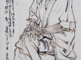 画家黎小强作品多少钱(黎小强水墨人物)-画家黎小强联系方式
