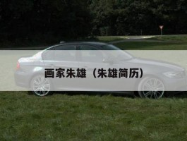 画家朱雄（朱雄简历）