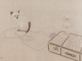 画家谭芷若(播放谭芷溪的照片)