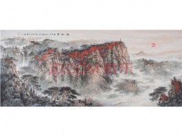 画家王玉东作品多少钱(王玉东山水画)-画家王玉东联系方式