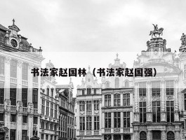 书法家赵国林（书法家赵国强）