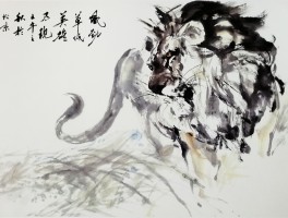 画家萧万庆作品多少钱(萧万义书法作品)-画家萧万庆联系方式