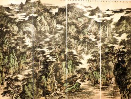 画家买鸿钧作品多少钱(买鸿钧山水画欣赏)-画家买鸿钧联系方式