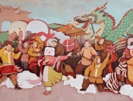 画家何元东作品多少钱(何元元西和书法)-画家何元东联系方式