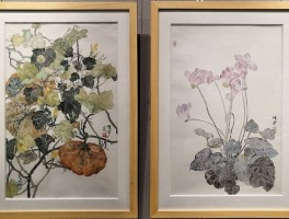 画家余真(余真安写意牡丹国画作品图片)