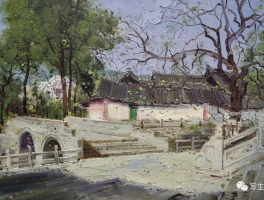 画家翁凯旋作品多少钱(翁凯旋雪景高清图)-画家翁凯旋联系方式