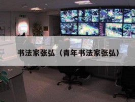 书法家张弘（青年书法家张弘）