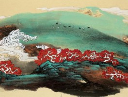画家朱颂民作品多少钱(朱颂民山水画图片)-画家朱颂民联系方式