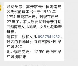 寻亲：裴氏桃