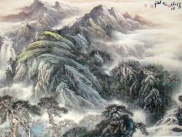 画家王茂彬作品多少钱(画家王茂彬山水画)-画家王茂彬联系方式