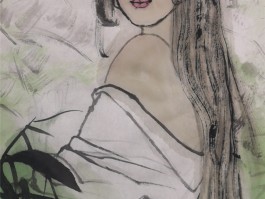 画家狄少英(狄少英山水画)