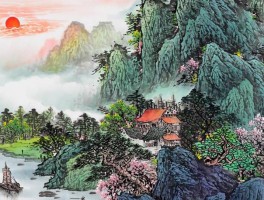 画家王宁作品多少钱(画家王宁山水画价位)-画家王宁联系方式