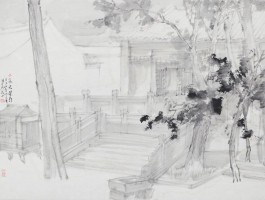 画家谢士强作品多少钱(画家谢士强青绿山水)-画家谢士强联系方式