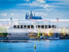 书法家齐爱君（齐爱忠事件）