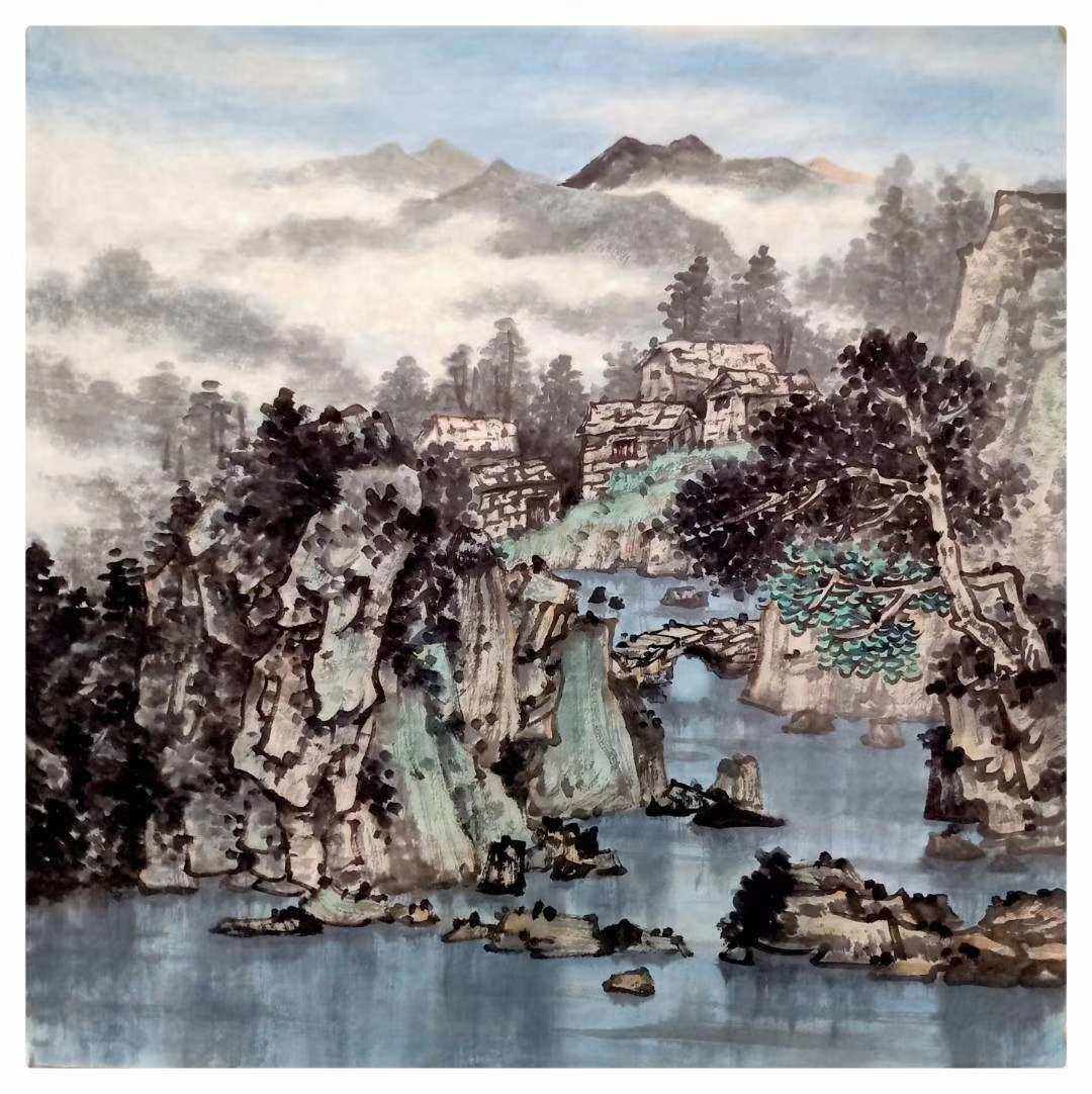 画家何立新作品多少钱(保定画家何立新山水画)-画家何立新联系方式,画家何立新作品多少钱(保定画家何立新山水画)-画家何立新联系方式,画家何立新,第2张