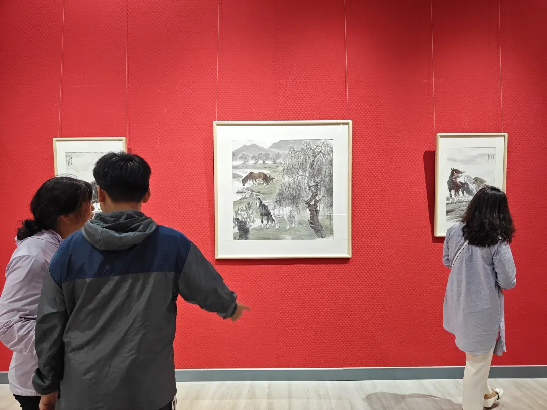 墨韵北疆 池上碧苔•水墨集中国画名家邀请展在乌兰察布市美术馆盛大开幕,图片,第15张