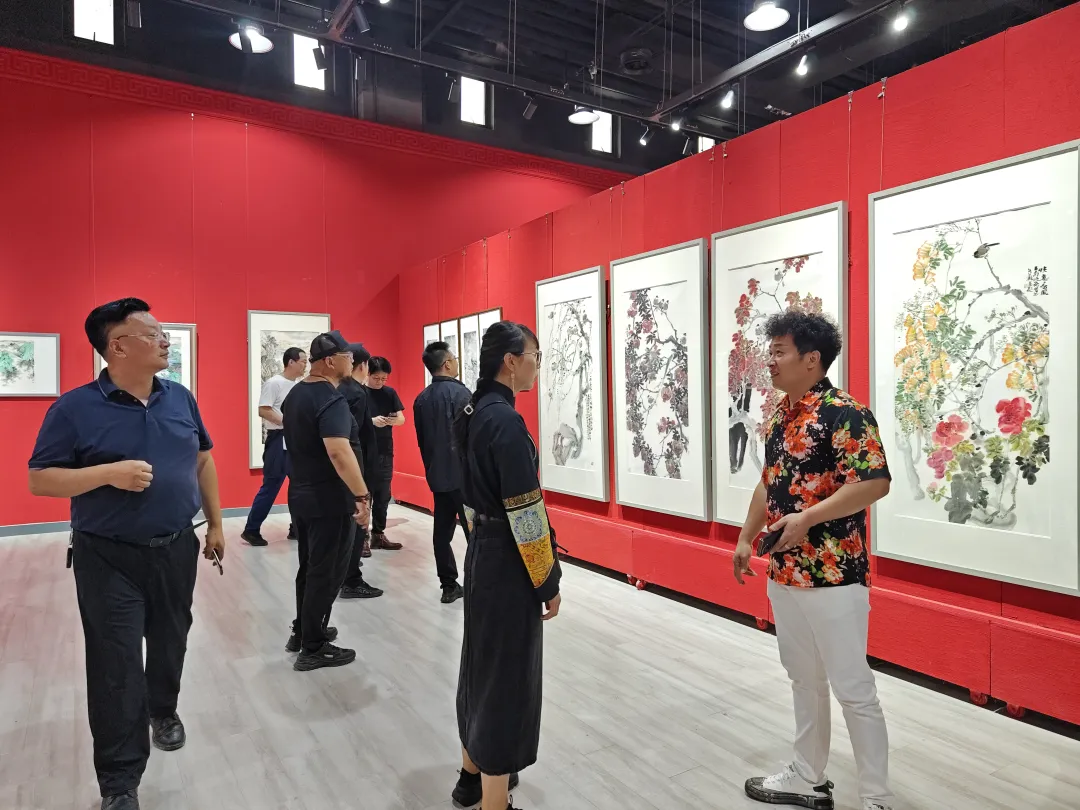 墨韵北疆 池上碧苔•水墨集中国画名家邀请展在乌兰察布市美术馆盛大开幕,图片,第17张