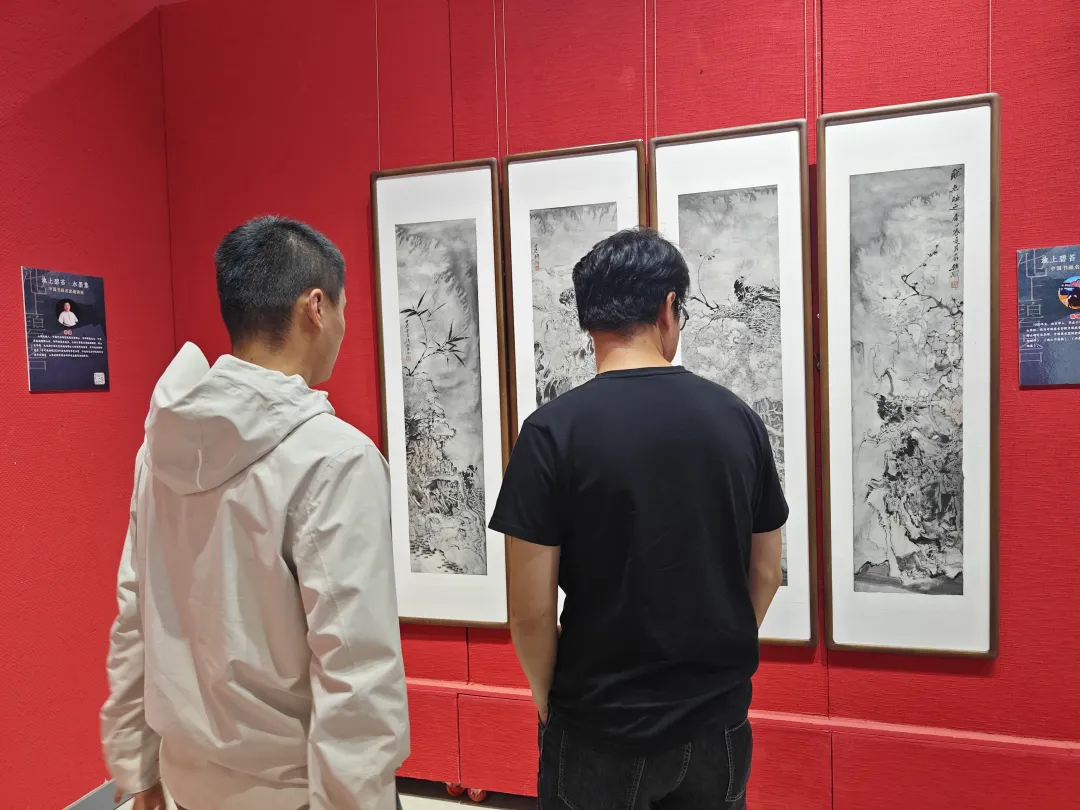 墨韵北疆 池上碧苔•水墨集中国画名家邀请展在乌兰察布市美术馆盛大开幕,图片,第20张