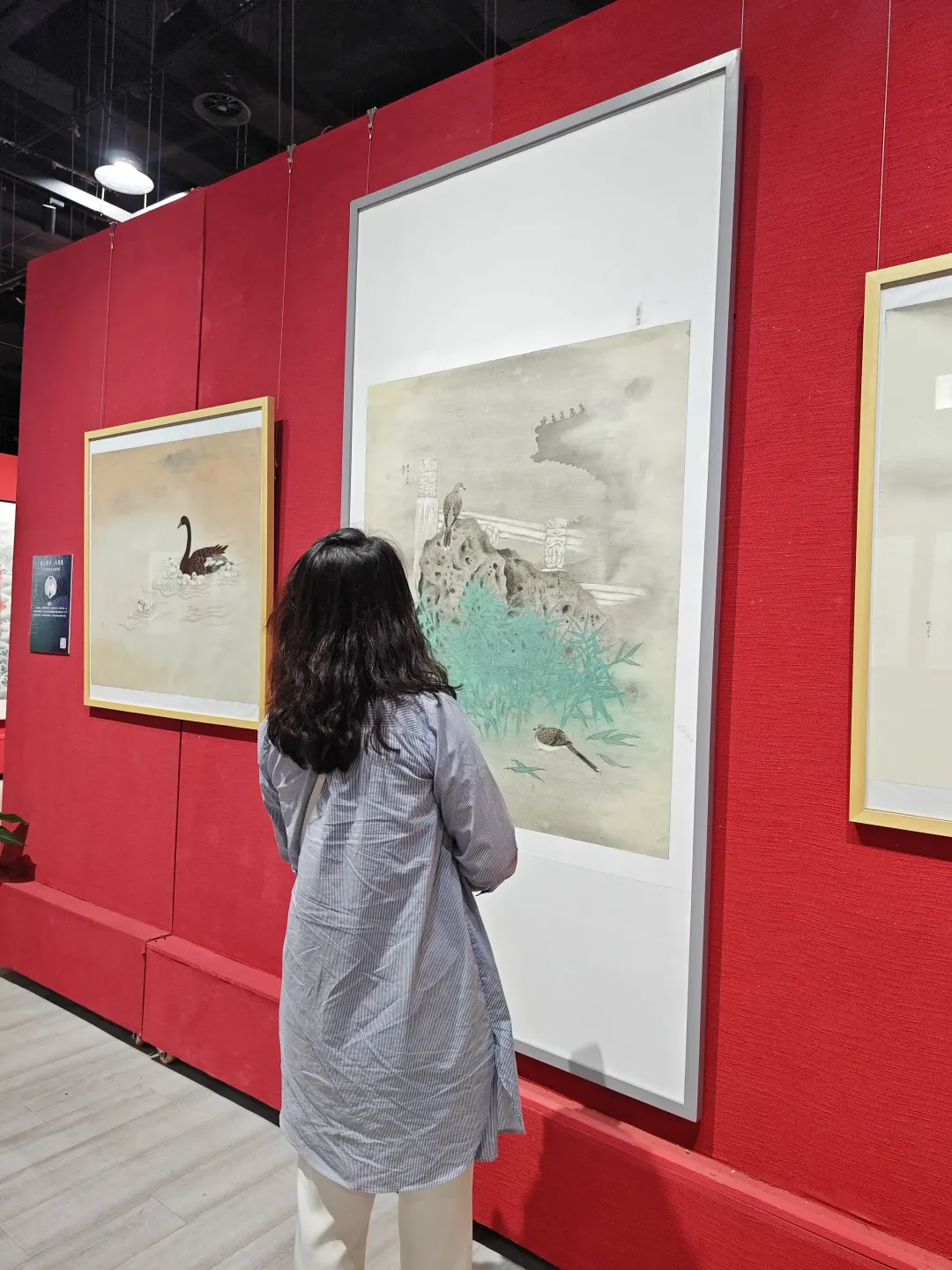 墨韵北疆 池上碧苔•水墨集中国画名家邀请展在乌兰察布市美术馆盛大开幕,图片,第32张